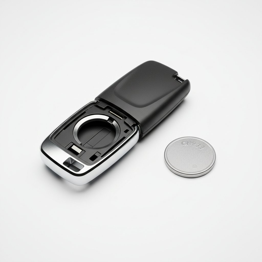 Changer pile clé voiture BMW - pile CR2032 et boîtier de clé