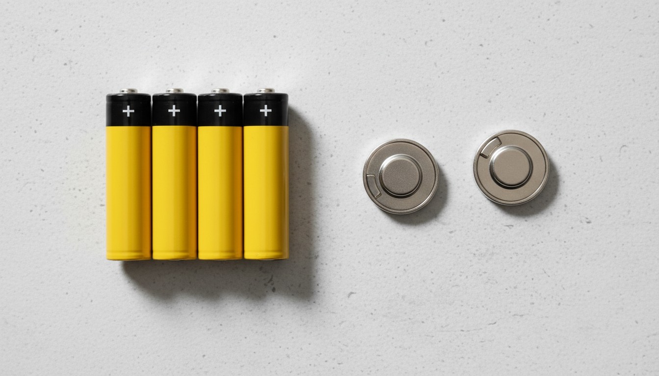 Changer pile télécommande Velux - piles AA et CR2032 utilisées selon le modèle