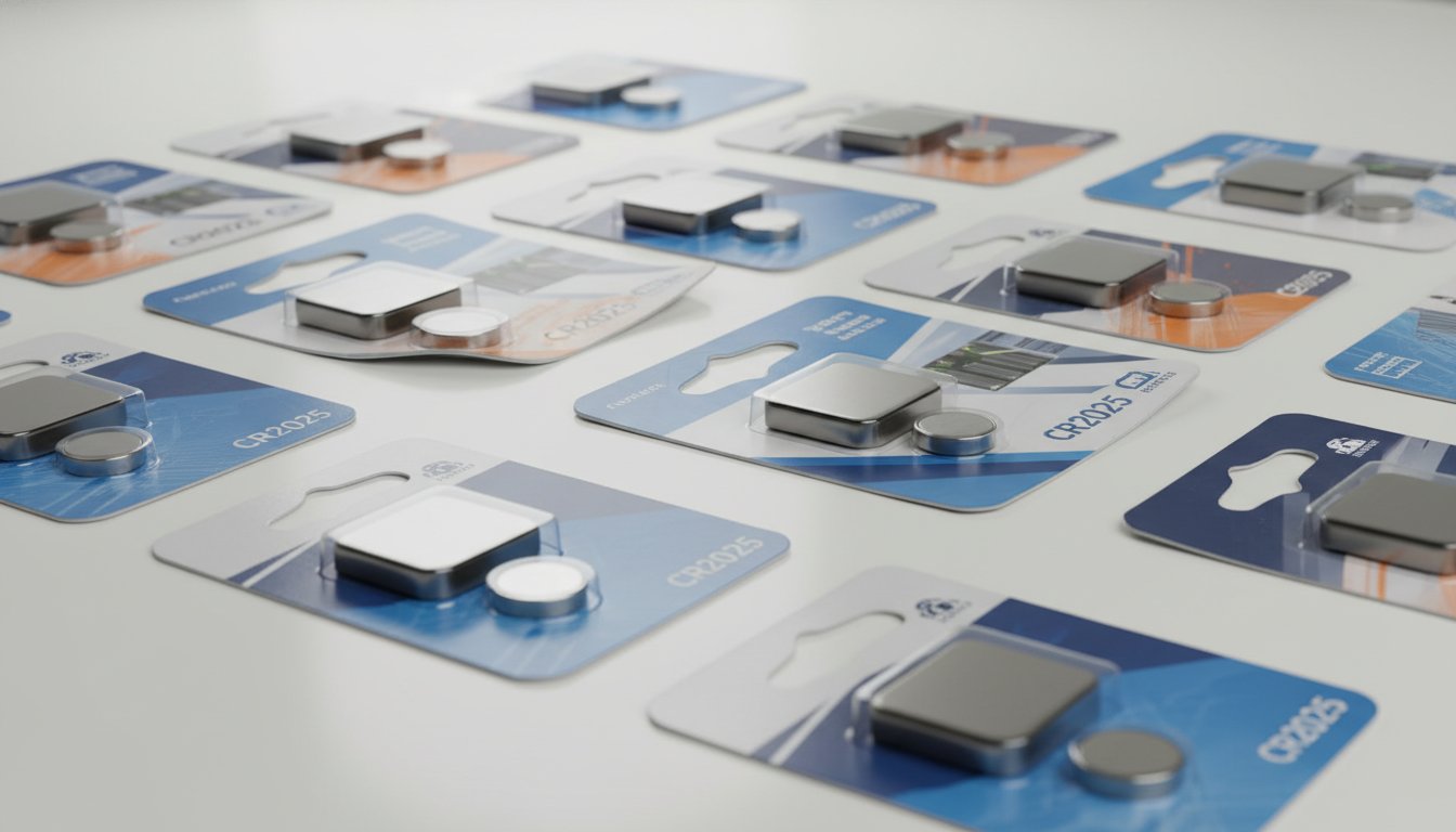 Pile clé voiture où acheter - piles bouton en emballage dans les points de vente