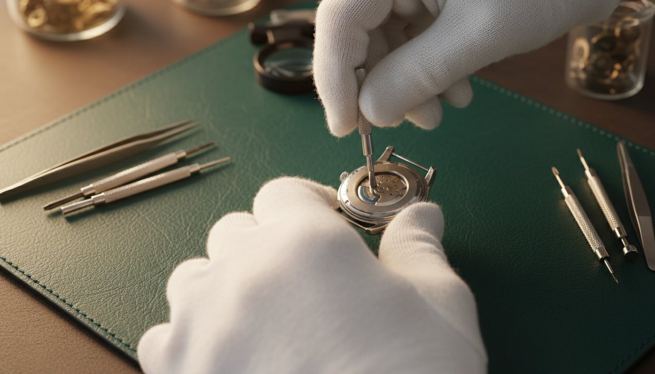 Prix changer pile montre - ouverture du fond par un horloger