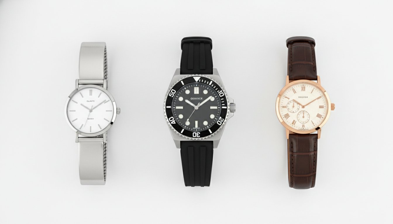 Prix changer pile montre - différents types de montres comparées