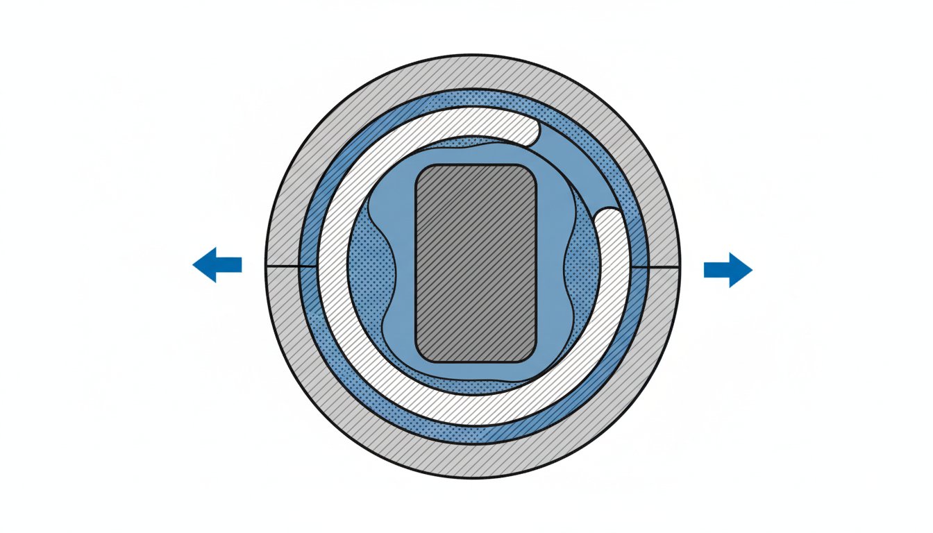 Pile montre SR626SW - schéma technique en coupe oxyde d'argent