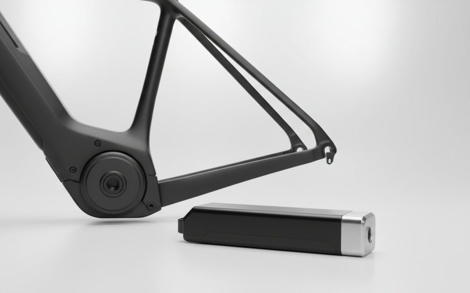 Batterie velo electrique Bosch - pack PowerTube et cadre VAE