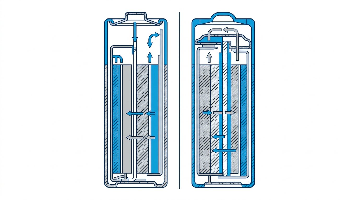 Recharger pile alcaline - différence de structure avec une pile rechargeable NiMH