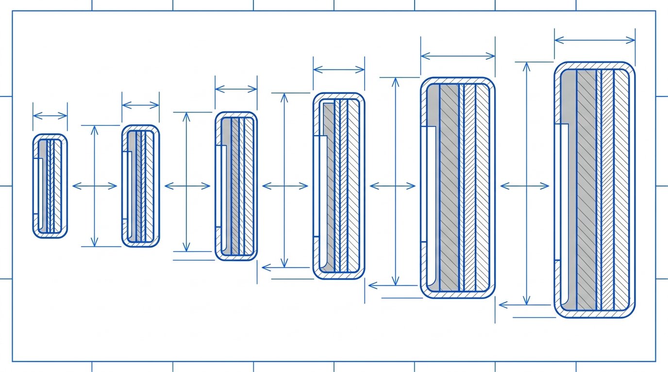 Types de piles bouton - comparaison des formats et diamètres