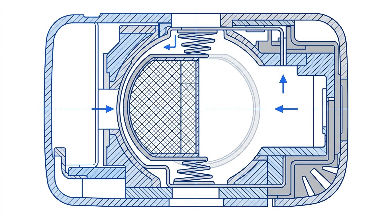 Compatibilité pile bouton - compartiment d'appareil acceptant différentes épaisseurs de pile