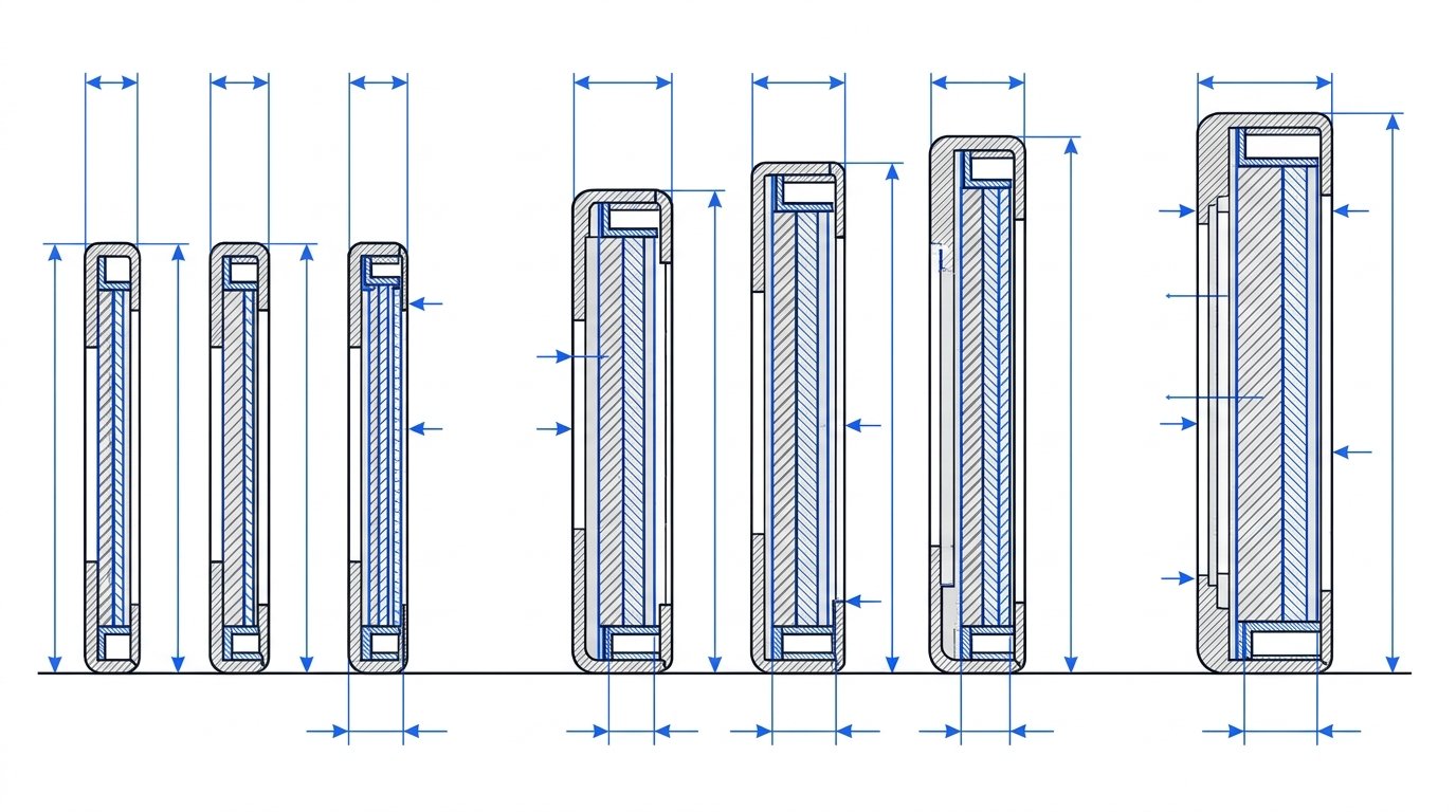 Pile voiture télécommande équivalence - comparaison des diamètres et épaisseurs des piles bouton CR